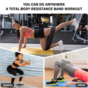 Fasce di Resistenza per Esercizi, Bande per Gambe e Fianchi per Uomini e Donne, Set per Principianti di Pilates e Yoga - Product Image 6