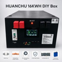 Kit DIY de boîtier de batterie au lithium 48V 51.2V 280Ah 314Ah 306AH 16S pour rack, compatible 16KWH 15KWH
