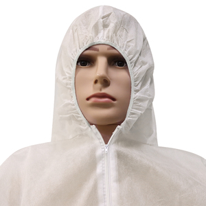 Junlong nhà máy bảo vệ H5N1 cao gây bệnh cúm gia cầm virus (hpai) dùng một lần trùm đầu loại 5 6 Coverall - Product Image 3