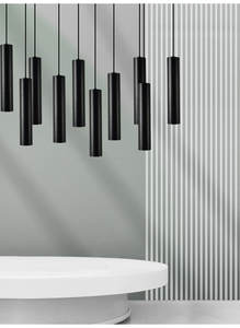 โคมไฟระย้าแท่งโคมไฟระย้า,โคมระย้าหลอดอลูมิเนียมโคมไฟห้อยเพดานเส้นยาว - Product Image 2