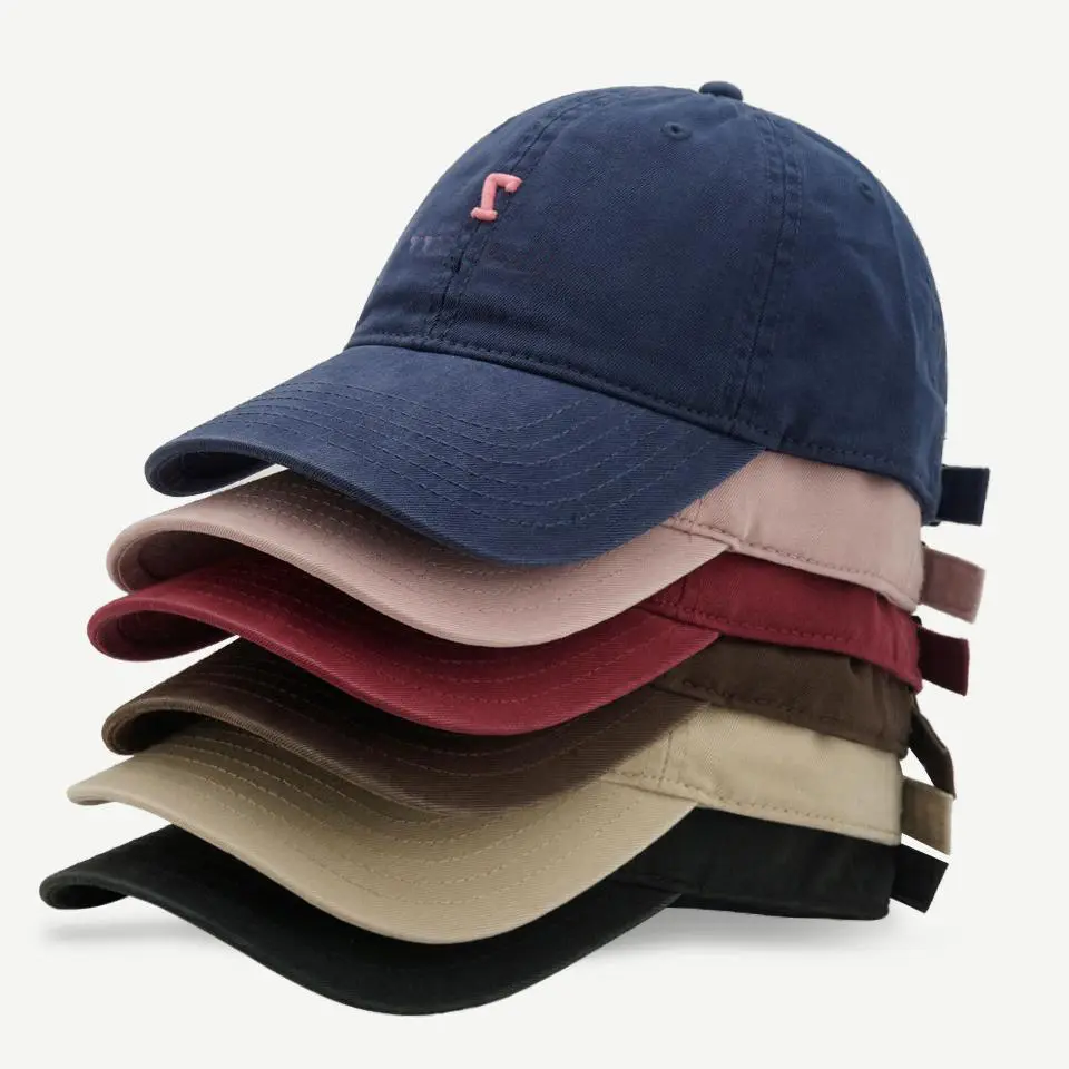 Cotone personalizzato 6 pezzi nuovo stile con bottone a pressione ricamato 3D cappello da papà Logo all'ingrosso cappellino sportivo da uomo cappelli da Baseball