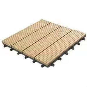 Bền chống cháy không thấm nước WPC Composite sàn gỗ phổ biến không coextruded tấm Tường phẳng Wheelie bin lồng vào nhau boong - Product Image 5