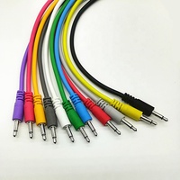 Câbles patch mono 3,5 mm à angle droit en gros de Chine Alibaba, câble Eurorack 3,5 mm en PVC pour synthétiseur modulaire