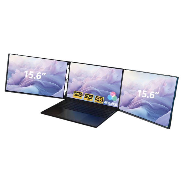OEM Trending Products Multi-screen Tri Screen Monitor for Laptop Triple Portable Laptop Monitor Laptop Screen Extender
