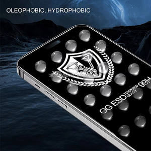 Cubierta de vidrio transparente para teléfono móvil protector irrompible de cobertura completa de vidrio templado transparente para <span class=keywords><strong>película</strong></span> de teléfono Tecno - Product Image 4