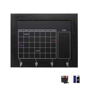 <span class=keywords><strong>Tableau</strong></span> d'affichage magnétique et <span class=keywords><strong>tableau</strong></span> noir combiné 18" <span class=keywords><strong>x</strong></span> 24" avec calendrier et crochets métalliques – Prix usine - Product Image 4