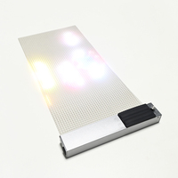 Pantalla LED Flexible Transparente Adhesiva P4 P5 P6 P10 para Grandes Escenarios tipo Cortina de Película Panel Ecran Pantalla 3D para Interiores