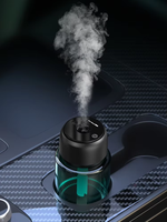 Diffuseur d'arômes pour voiture, diffuseur d'air frais pour voiture, logo personnalisé OEM, 160 ml, lumière supérieure en forme d'étoile, grande capacité, parfum pour voiture