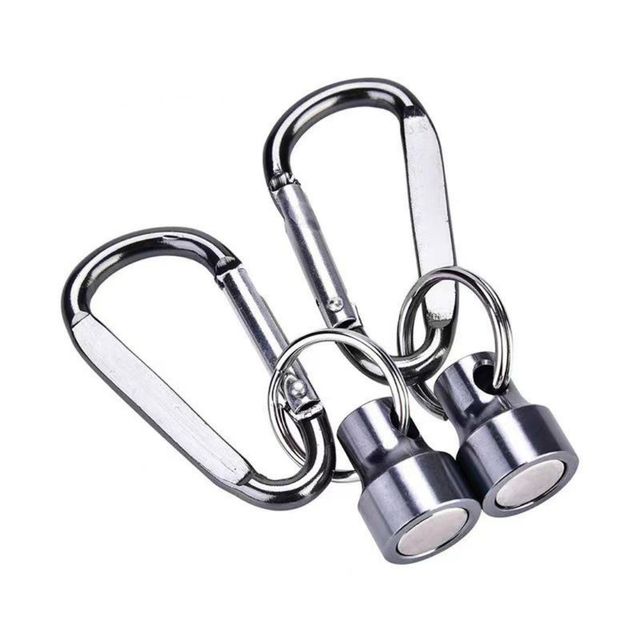 High Quality Magnetic Keychain Detachable Carabiner Portable Detachable Super Strong Key Chain Quick Release Magnetic Keychain