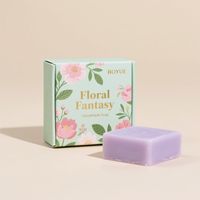 Emballage de savon avec logo imprimé personnalisé, finition brillante/mate, laminage UV, boîte pour cosmétiques, savons, cadeaux, expédition