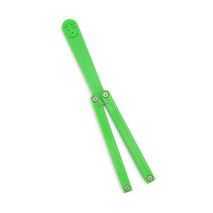 Cuchillo de mariposa de plástico de 25 cm con impresión UV, diseño de dibujos animados para adolescentes, juguete novedoso unisex. - Product Image 5