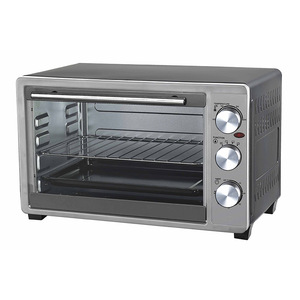 Horno Eléctrico Guangrong de 33L, Horno para <span class=keywords><strong>Pizza</strong></span> de Gran Capacidad Multifuncional con Bandeja Giratoria y Control Mecánico - Product Image 1