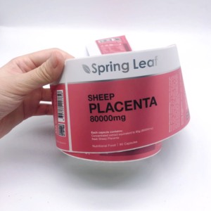 Tùy Chỉnh Bền Kim Loại Lá Nhãn Cuộn Vàng Không Thấm Nước Bạc Pet Dán Thân Thiện Với Môi Cho Dầu Gội Đầu Mỹ Phẩm Chai Dưỡng Da - Product Image 2