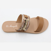 Chaussures pour femmes tendances, nouvelles arrivées, sandales imprimées au design optimal, sandales pour femmes avec logo, prêtes à être expédiées, en stock