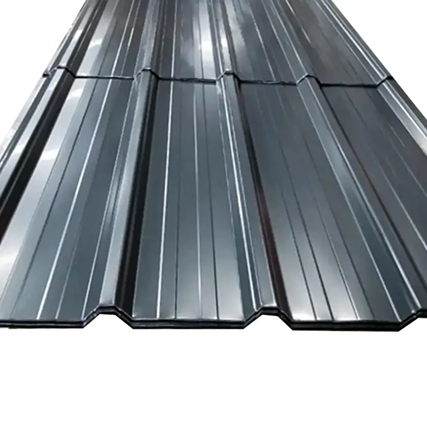 Lamiera di copertura in acciaio Galvalume ondulato per coperture metalliche da 20 piedi