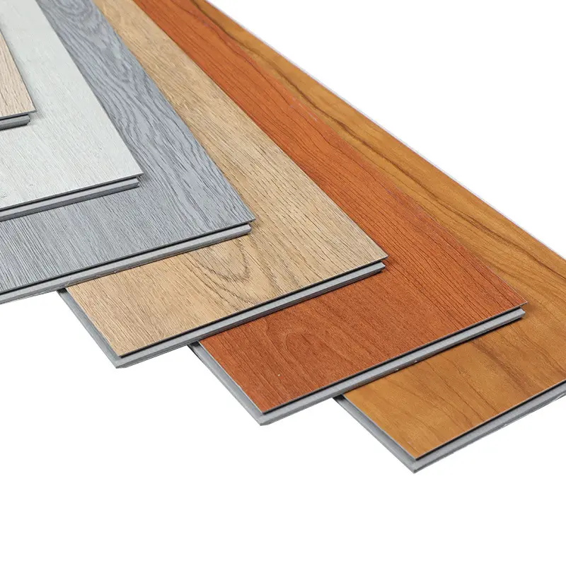 4mm 5mm spessore Spc pavimentazione rigida Click Lock Spc pavimentazione in Pvc legno plancia adesivo pavimento in vinile