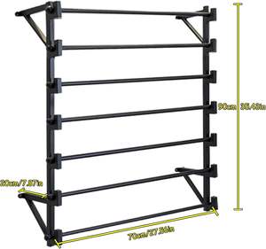 Nuevo y Moderno Soporte de Almacenamiento de Metal Negro Personalizable y Ecológico para Suministros de Manualidades - Product Image 3