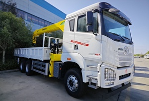 FAW 10Ton Camión montado 4X2 Grúa de pluma hidráulica Grúa móvil Camión Motor Cojinete Núcleo 3Ton/10Ton Bomba de construcción ¡Venta! - Product Image 2
