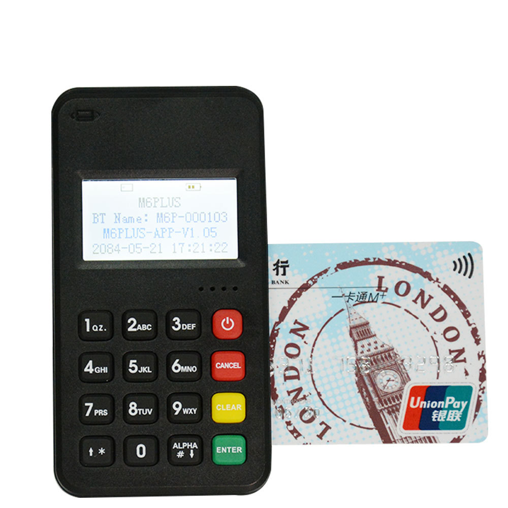 Устройство чтения карт памяти MPOS M6 плюс PCI EMV BT4.2 + Android 32-битный ARM-все в одном, мобильный платежный терминал для бумаг центры