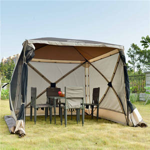 Tente de <span class=keywords><strong>camping</strong></span> pop-up Wildland Quick Set up Hub Screen House 400 Cube, abri solaire pour glamping, salon de <span class=keywords><strong>camping</strong></span> en plein air pour jardin/plage - Product Image 4