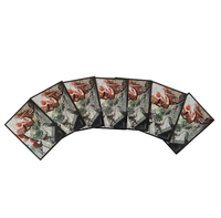 Supports de taille Standard de qualité supérieure Résistant à l'usure Matte Art Card Sleeves Cardfit Magic Gathering PP Material Intense Shuffling