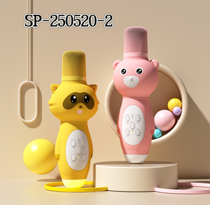 ลำโพงคาราโอเกะใหม่ลำโพงไมโครโฟนขนาดเล็กน่ารัก <span class=keywords><strong>K6</strong></span> 5W 1200mAh สำหรับเด็กเป็นของขวัญ - Product Image 3