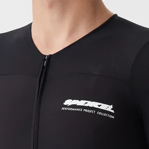 SPEXCEL 26 Pinnacle Skinsuit Aero Fit, Conjunto de Ciclismo de Manga Larga para Verano, Nueva Tela Superligera con Almohadilla Dolomit Italiana de 120 kg/m3 - Product Image 4