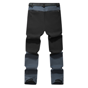 Pantaloni da Uomo Outdoor Impermeabili e Antivento in <span class=keywords><strong>Velluto</strong></span> Autunno e Inverno Caldi da Sci Softshell da Alpinismo - Product Image 4