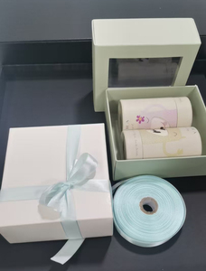 Tùy Chỉnh Sang Trọng Đám Cưới/Món Quà Sinh Nhật Bao Bì Hộp Nắp Và Dưới Các Tông Hộp Giấy Với Cửa Sổ - Product Image 4