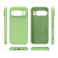 Coque arrière en silicone liquide TPU souple antichoc Coque de protection pour Google Pixel 9 9A 9Pro 9ProXL 10 Pro Max coques de téléphone portable