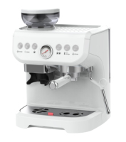 Cafetera Turca Semiautomática 3 en 1 con Vaporizador de Leche y Espumador para Espresso