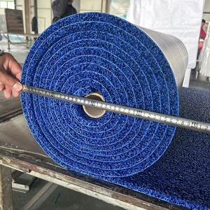 Alfombra de PVC en Rollo Tipo Espagueti de 12mm y 15mm, Resistente, Precio de Fábrica, Tapete en Espiral de PVC - Product Image 2
