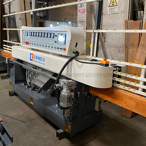 Máquina de Pulido de Bordes Rectos de Vidrio, Controlada por PLC, Ajuste Automático de Alta Precisión del Grosor para Diferentes Procesos - Product Image 3