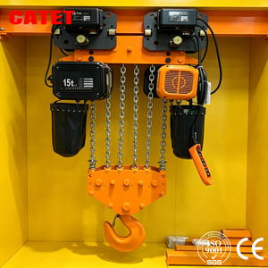 Polipasto de Cadena Eléctrico o Manual de Tipo Fijo 2T HHBB, con Carcasa de Aleación de Aluminio Ligera y Cadena de Aleación de Aluminio FEC80 - Product Image 1