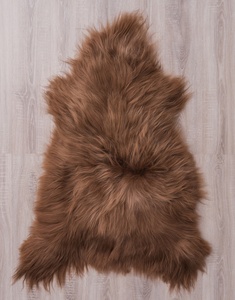 Alfombras de piel de oveja teñida islandesa con lana larga. Increíble piel de oveja. Piel de oveja. Alfombras de piel de oveja. Alfombra - Product Image 2