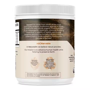 OEM/ODM Organic Sacred 7 Mushroom Extract <b>Powder</b> with Chaga, Cordyceps, Lion's Mane for Immunity, Cognition & Stress Support - Product Image 2