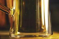 Chope à bière, verre à double paroi isolé, emballage haut de gamme pour cadeau, 13,5 onces
