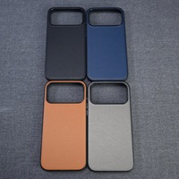 Coques de téléphone en fibre de carbone à prix réduit pour Apple iPhone 17 Air, 17 Pro Max, 17 Pro – Étuis fins personnalisables