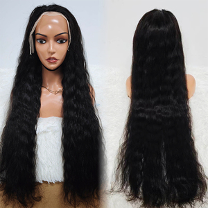 Letsfly Promotion $185 13x4 SDD Loose Straight <b>Wigs</b> Natural <b>Black</b> Raw Virgin Human Hair 320gram Wholesales Full Hair Long <b>Wig</b> - Product Image 3
