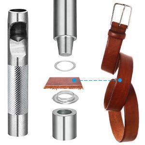 Œillets de rideau en acier inoxydable, grands anneaux de fixation 60x40x6.5 mm, boutonnières classiques pour sacs en toile, quincaillerie de marquage métallique - Product Image 6