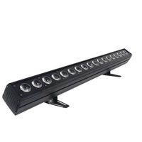 Barra de Luz LED 18*18W RGBWAUV 6EN1, Iluminación de Escenario para Exteriores DMX512, para DJ, Club, Conciertos, Eventos, Teatro