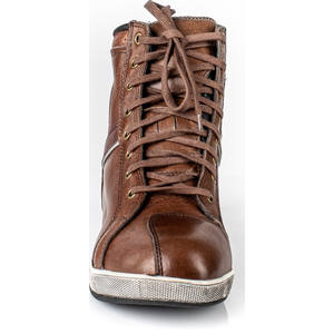 Chaussures de moto Carburo Urban WP en cuir marron 47 - Product Image 3