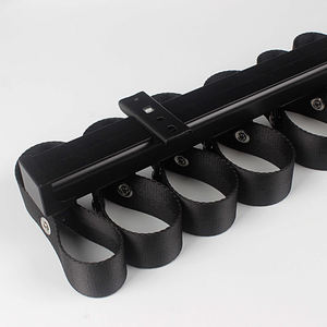 Rail de rideau pliable noir robuste en gros, rail de rideau ondulé, rail de rideau à bande, rail de rideau à ondes - Product Image 2