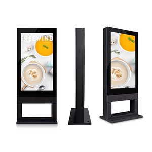 55 Inch 2500 Nits Waterpoof Outdoor <strong>Bus</strong> <strong>Stop</strong> <strong>LCD</strong> Signage Digital Outdoor Advertising <strong>LCD</strong> Kiosk <strong>Display</strong> - Product Image 2