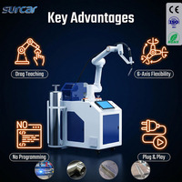 Robot de soudage cobot automatique de haute précision pour la fabrication de métaux en acier au carbone et en acier inoxydable
