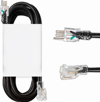 Steckdose 3-Pol-Stecker 125V AC Stromkabel Haushaltsgerät NEMA 5-15p USA UL-Zertifiziert