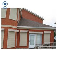 Ventanas Corredizas de Acero Prima, Personalizadas, Impermeables, Acabado en Fibra de Vidrio para Apartamentos, Persianas Enrollables Automáticas de Seguridad para Patio