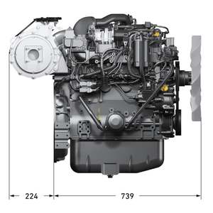 Nouveau moteur diesel 4TNV98CT-VSY complet avec garantie d'un an - Product Image 2
