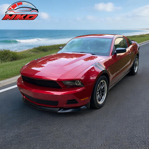 Convient pour Ford Mustang V6 2010-2012, lèvre de pare-chocs avant style S, non peinte, noire - Product Image 2