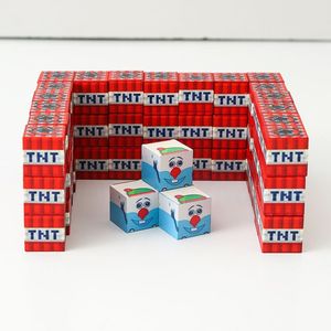 Bloques de construcción magnéticos, juguetes educativos de partículas grandes para niños de 4 a 6 años, juego de construcción DIY - Product Image 1
